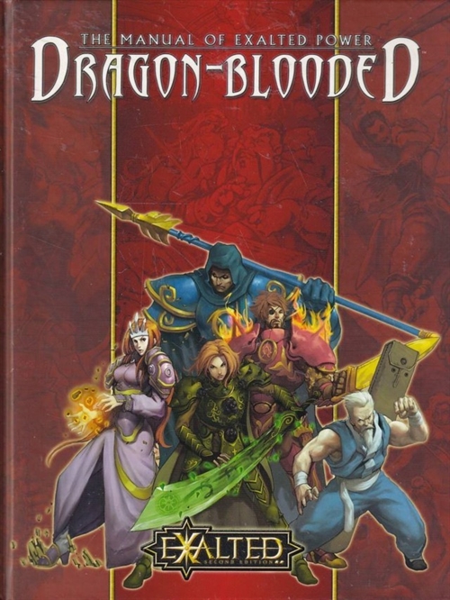 Exalted 2nd - The Manual of Exalted Power - Dragon-Blooded (B-Grade) (Genbrug)